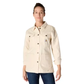 Kadınlar İçin İkonik Esnek Kanvas Chore Coat