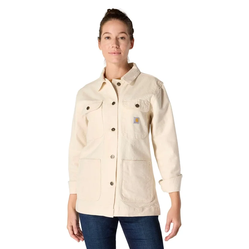 Kadınlar İçin İkonik Esnek Kanvas Chore Coat