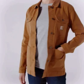 Kadınlar İçin İkonik Esnek Kanvas Chore Coat