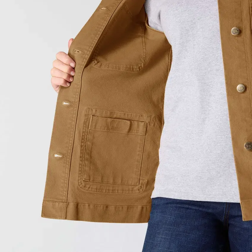 Kadınlar İçin İkonik Esnek Kanvas Chore Coat