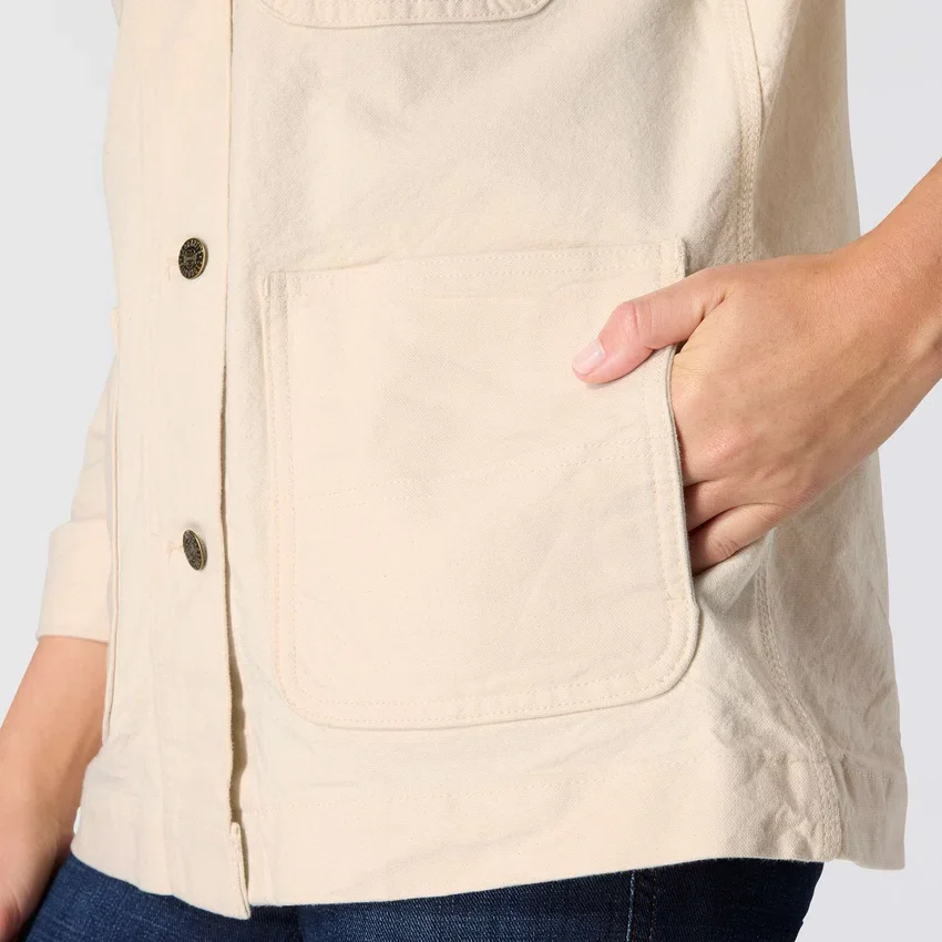 Kadınlar İçin İkonik Esnek Kanvas Chore Coat