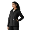 Kadınlar İçin Lamineli Polar Scrub Kapüşonlu Sweatshirt