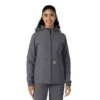 Kadınlar İçin Lamineli Polar Scrub Kapüşonlu Sweatshirt