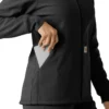 Kadınlar İçin Lamineli Polar Scrub Kapüşonlu Sweatshirt