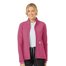 Kadınlar İçin Rugged Flex® Peak Bonded Fleece Scrub Ceket