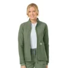 Kadınlar İçin Rugged Flex® Peak Bonded Fleece Scrub Ceket