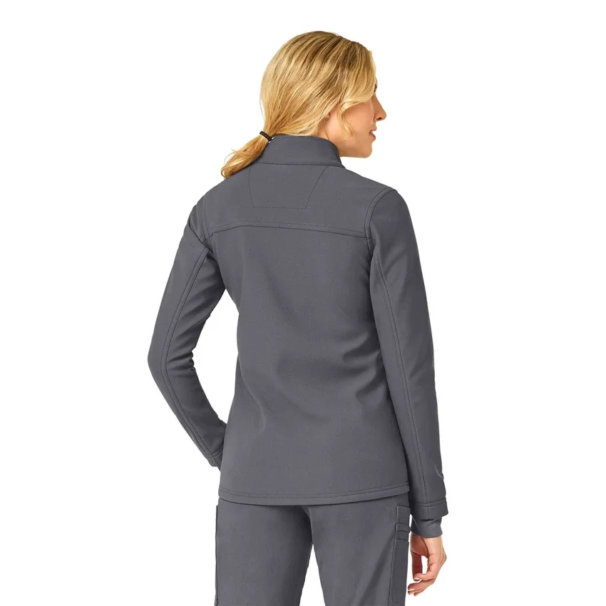 Kadınlar İçin Rugged Flex® Peak Bonded Fleece Scrub Ceket