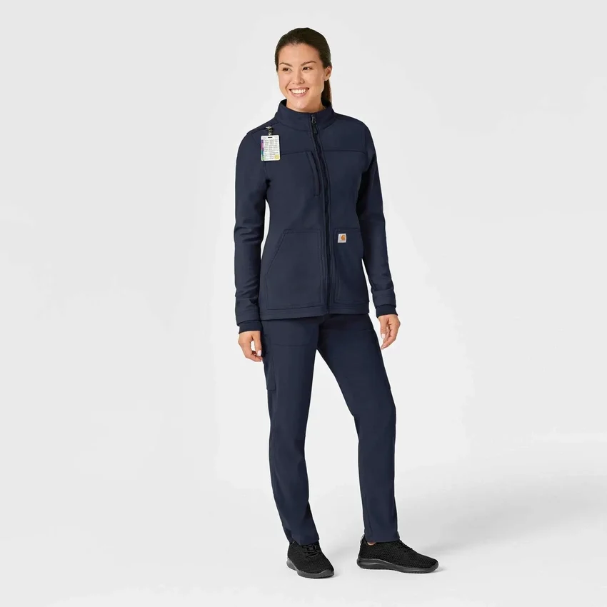 Kadınlar İçin Rugged Flex® Peak Bonded Fleece Scrub Ceket