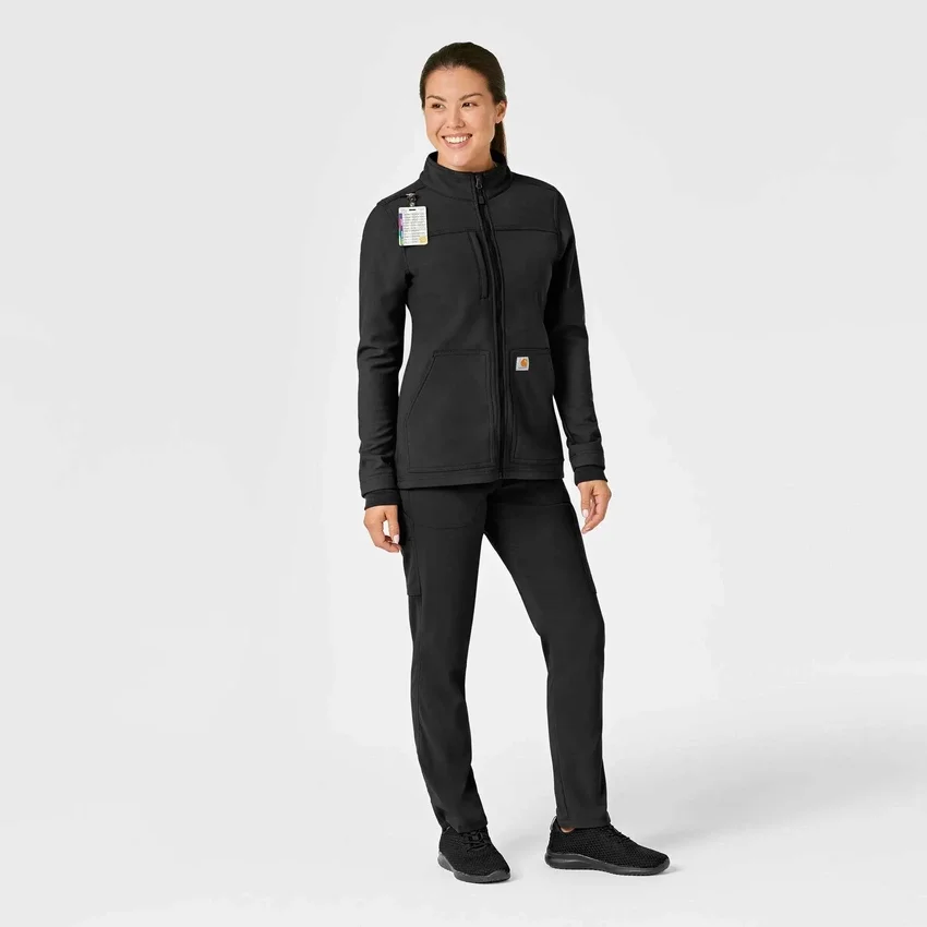 Kadınlar İçin Rugged Flex® Peak Bonded Fleece Scrub Ceket