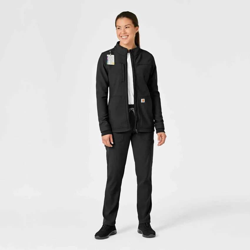 Kadınlar İçin Rugged Flex® Peak Bonded Fleece Scrub Ceket