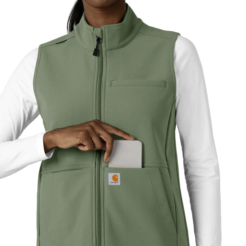 Kadınlar İçin Rugged Flex® Yapıştırmalı Polar Önlük Yeleği