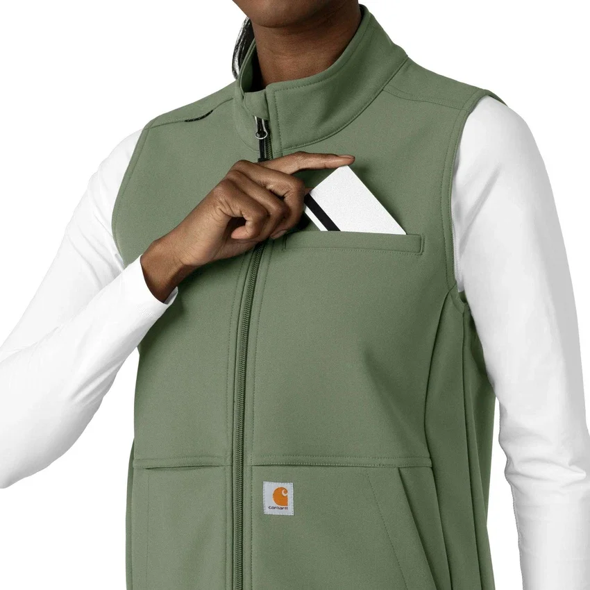 Kadınlar İçin Rugged Flex® Yapıştırmalı Polar Önlük Yeleği