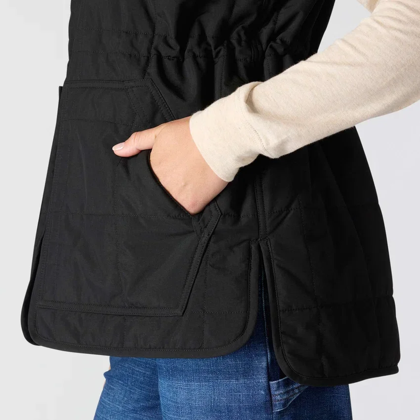 Kadınlar İçin Sherpa Astarlı, Yalıtımlı, Suya Dayanıklı Yelek - Rain Defender Yelek
