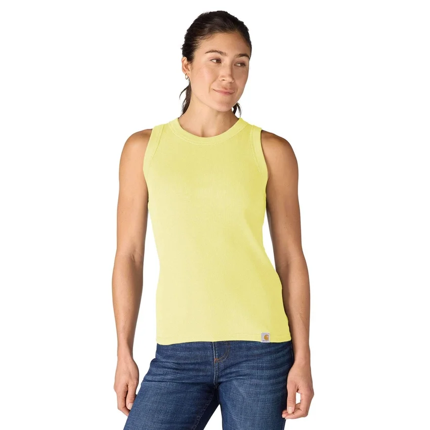Kadınlar İçin Tencel Hafif Nefes Alabilir Nervürlü Tank Top