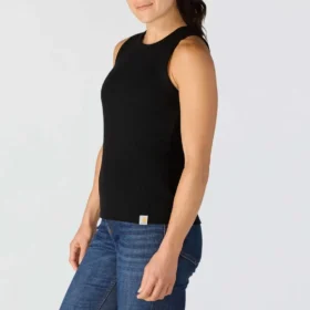 Kadınlar İçin Tencel Hafif Nefes Alabilir Nervürlü Tank Top