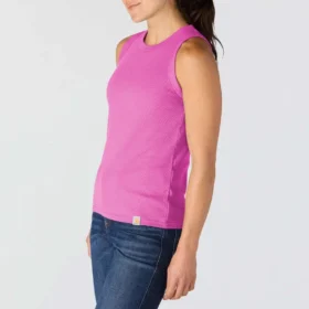 Kadınlar İçin Tencel Hafif Nefes Alabilir Nervürlü Tank Top
