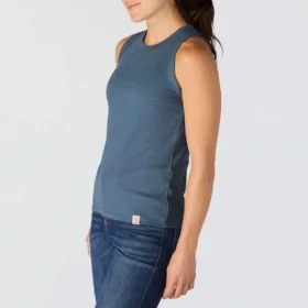 Kadınlar İçin Tencel Hafif Nefes Alabilir Nervürlü Tank Top