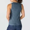 Kadınlar İçin Tencel Hafif Nefes Alabilir Nervürlü Tank Top