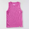 Kadınlar İçin Tencel Hafif Nefes Alabilir Nervürlü Tank Top