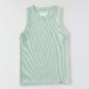 Kadınlar İçin Tencel Hafif Nefes Alabilir Nervürlü Tank Top