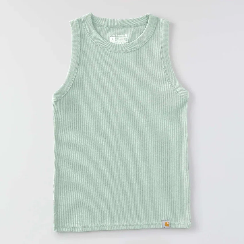 Kadınlar İçin Tencel Hafif Nefes Alabilir Nervürlü Tank Top