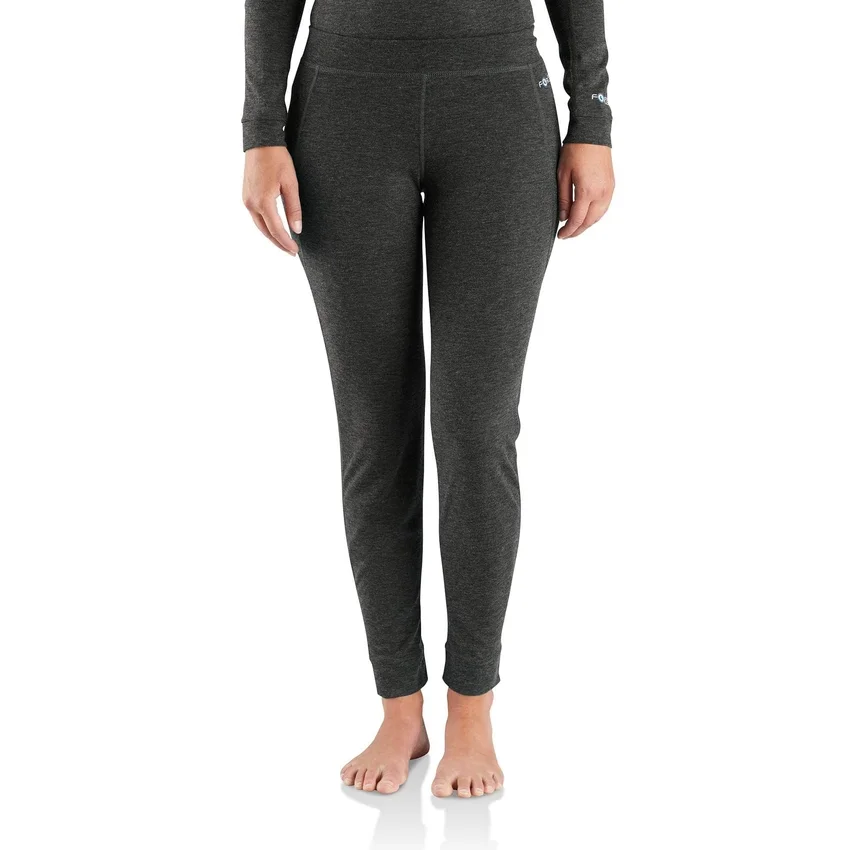 Kadınlar İçin Termal İçlik Taytlar - carhartt Force® - Orta Ağırlık - Poly-Wool