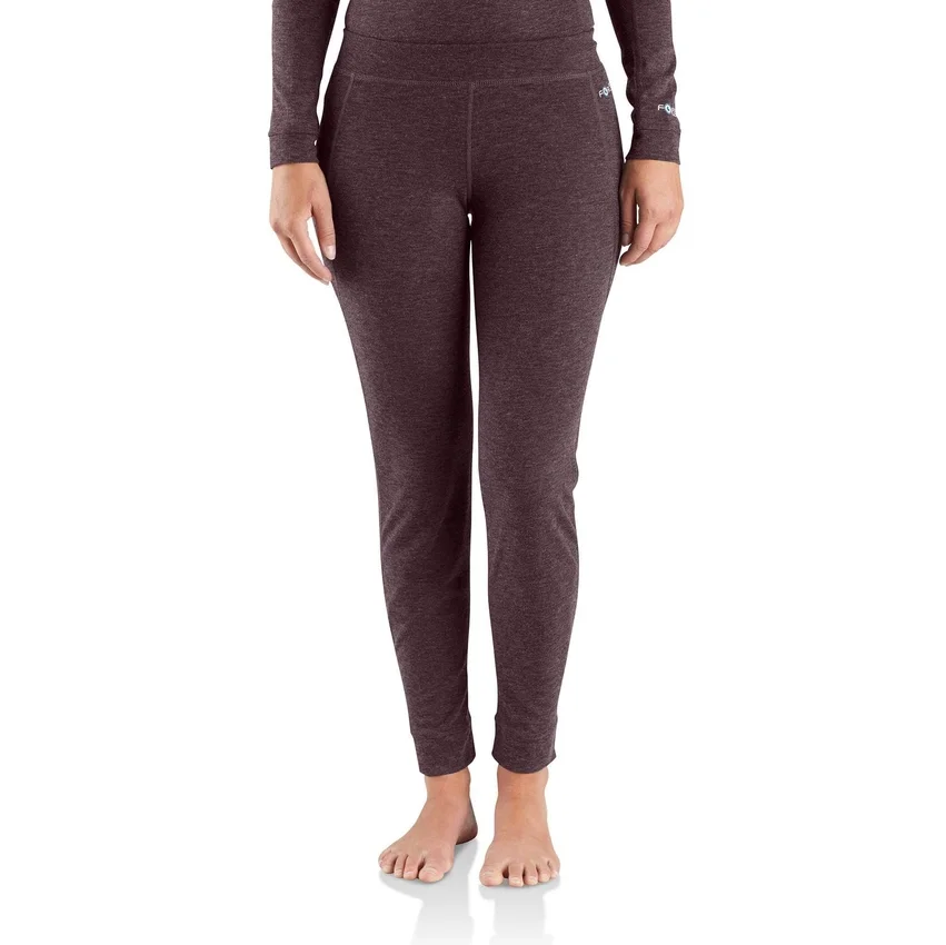 Kadınlar İçin Termal İçlik Taytlar - carhartt Force® - Orta Ağırlık - Poly-Wool