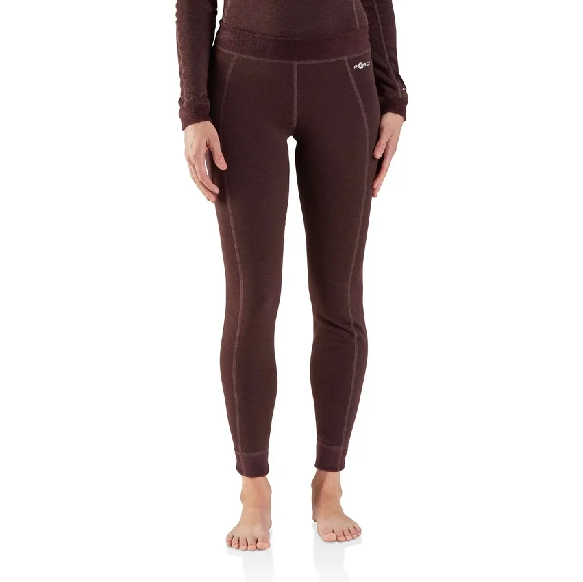 Kadınlar İçin Termo İçlik Taytlar - carhartt Force® - Ağır - Sentetik Yün Karışımlı Polar