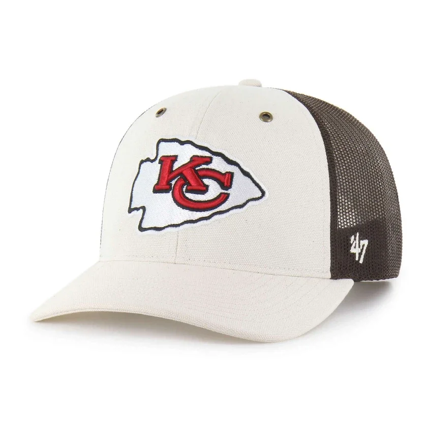 Kansas City Chiefs '47 Boyanmamış Trucker Gevşek Kesim