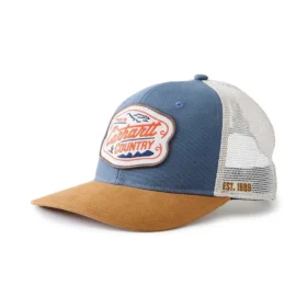 Kanvas File Arkalı Country Grafikli Trucker Şapka