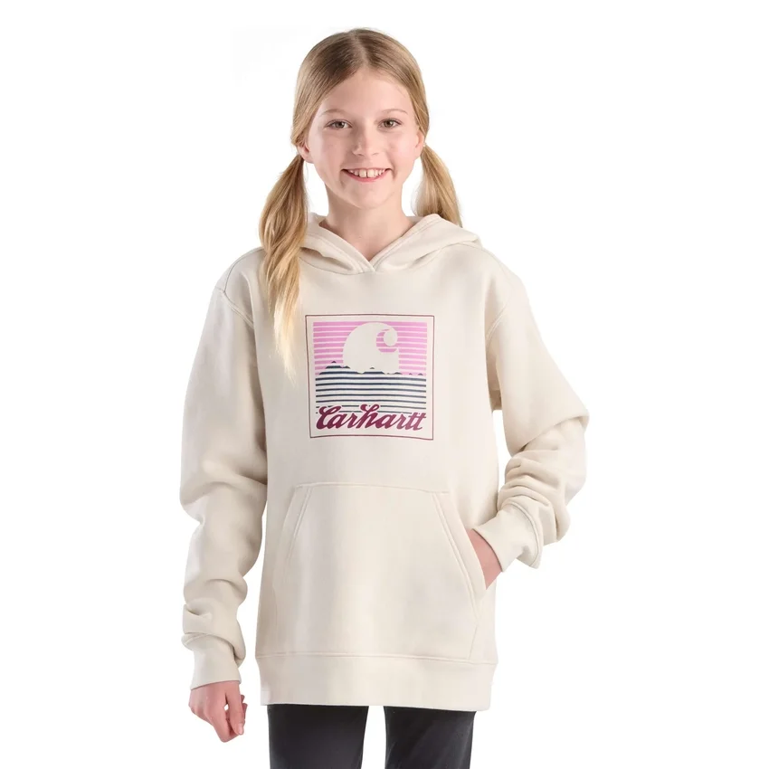Kız Çocuk Uzun Kolluklu Desenli Sweatshirt (Bebek/Çocuk/Genç)