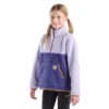 Kız Çocuk Uzun Kolluklu Polar Çeyrek Fermuarlı Sweatshirt (Bebek/Çocuk/Genç)