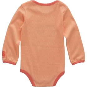 Kız Çocuk Uzun Kolluklu Traktör Bodysuit (Bebek)