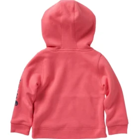 Kız Çocukları İçin Uzun Kolluklu Yarım Fermuarlı Sweatshirt (Bebek/Küçük Çocuk)