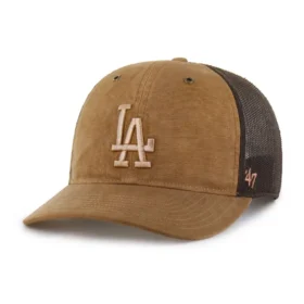 Los Angeles Dodgers '47 Boyalı Trucker Gevşek Kesim