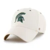 Michigan State Spartans '47 Boyanmamış Temiz Tişört