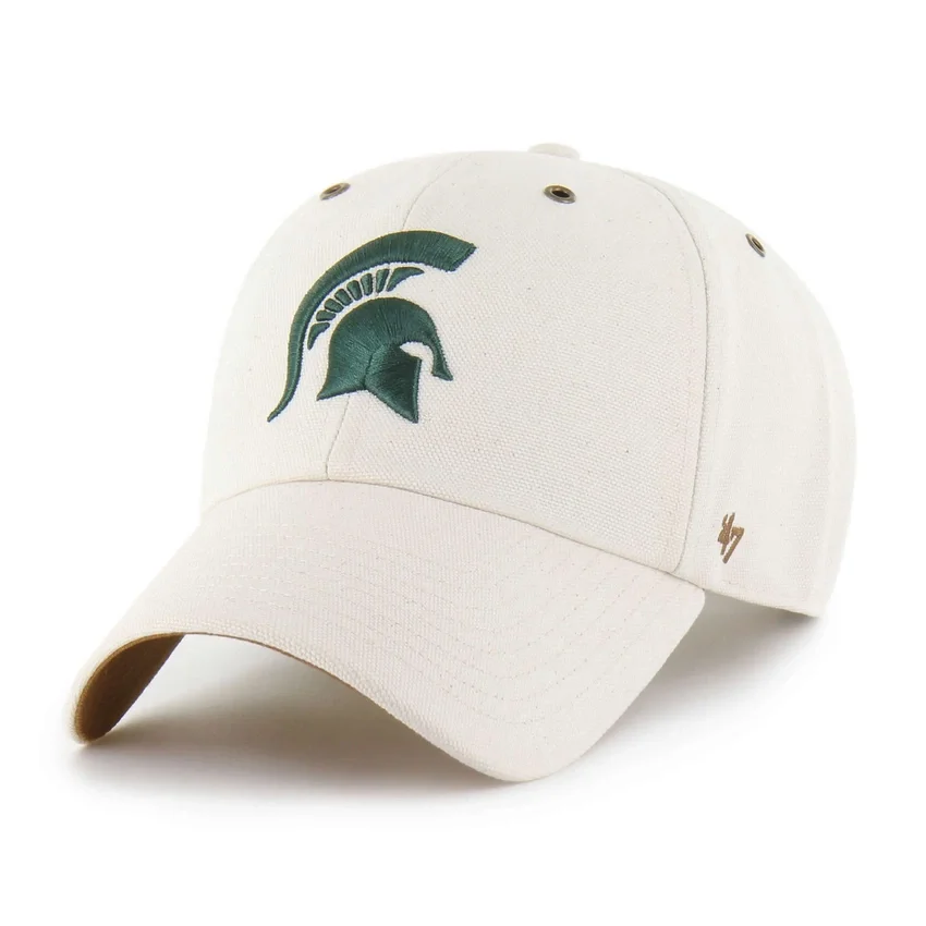 Michigan State Spartans '47 Boyanmamış Temiz Tişört
