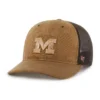 Michigan Wolverines '47 Boyalı Trucker Gevşek Kesim
