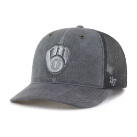 Milwaukee Brewers '47 Boyalı Trucker Gevşek Kesim