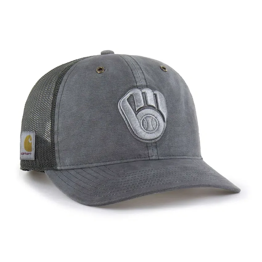 Milwaukee Brewers '47 Boyalı Trucker Gevşek Kesim