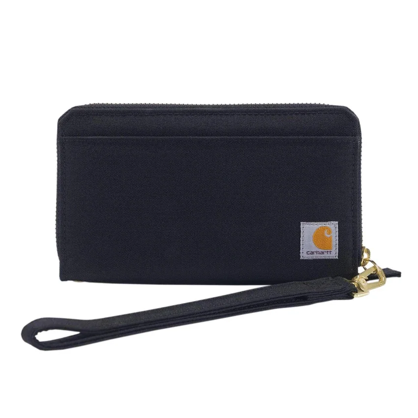 Naylon Duck Düz Açılan Clutch Cüzdan