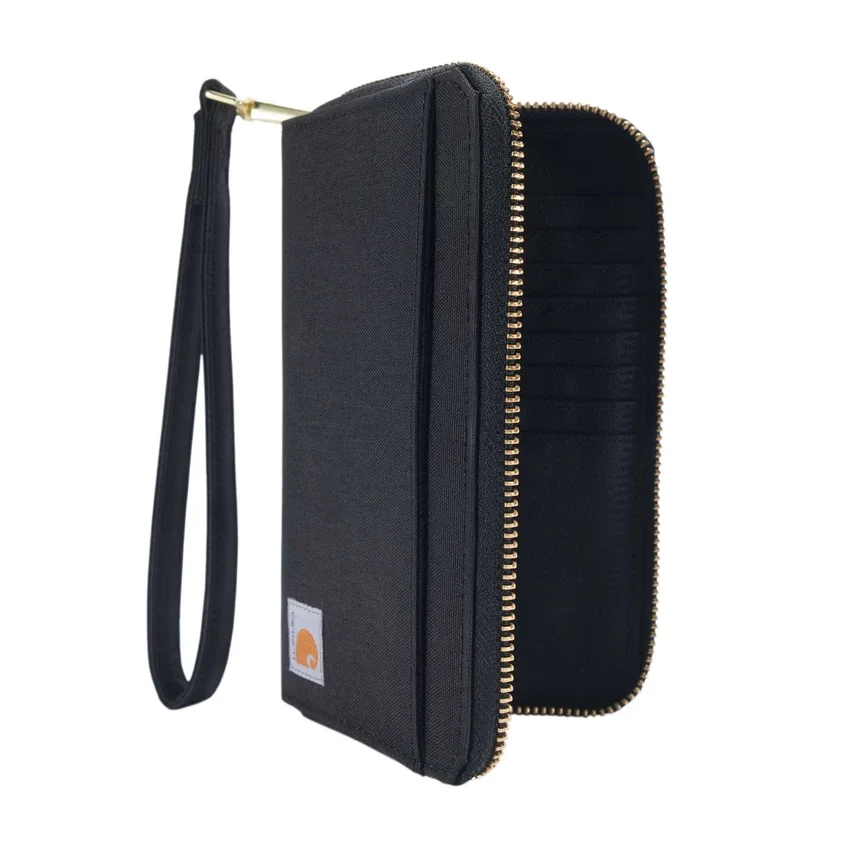 Naylon Duck Düz Açılan Clutch Cüzdan