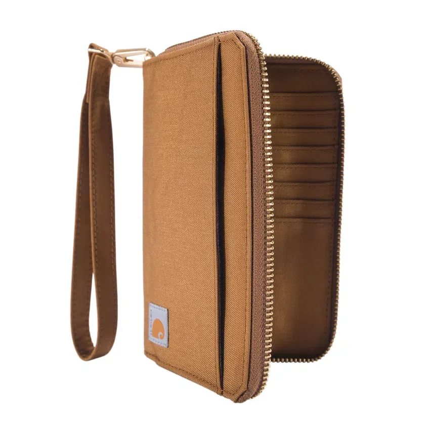 Naylon Duck Düz Açılan Clutch Cüzdan