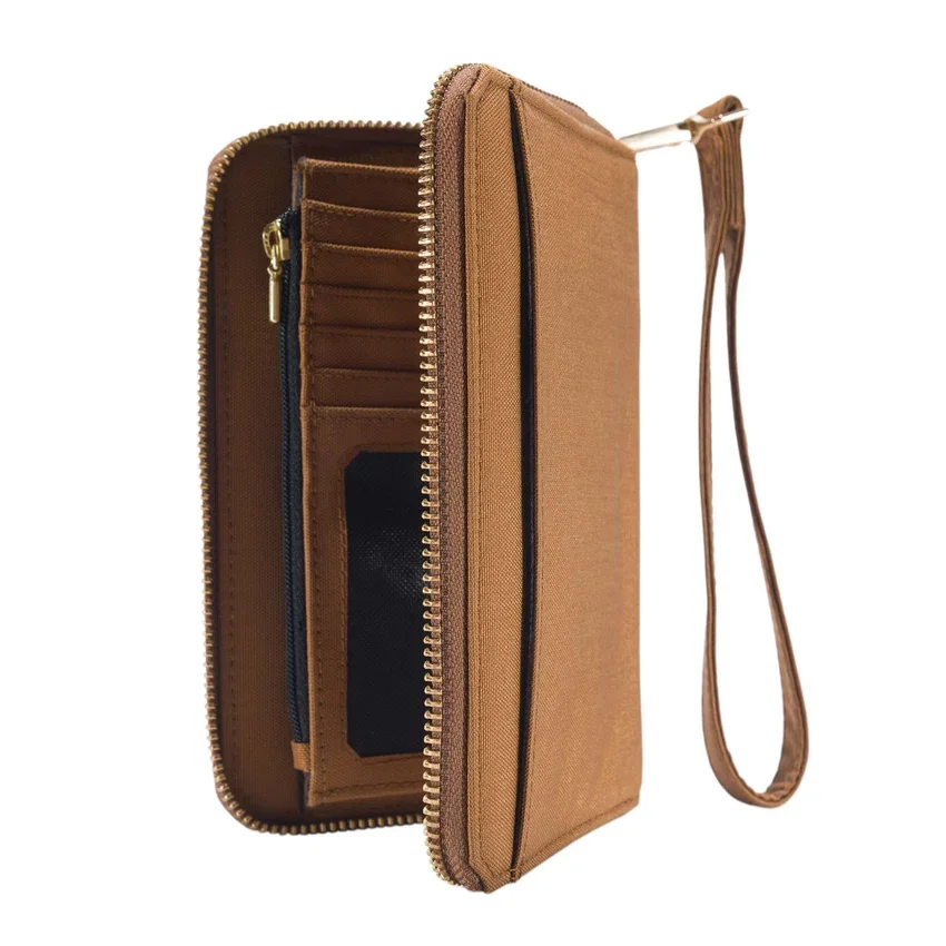 Naylon Duck Düz Açılan Clutch Cüzdan