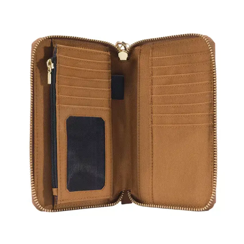 Naylon Duck Düz Açılan Clutch Cüzdan