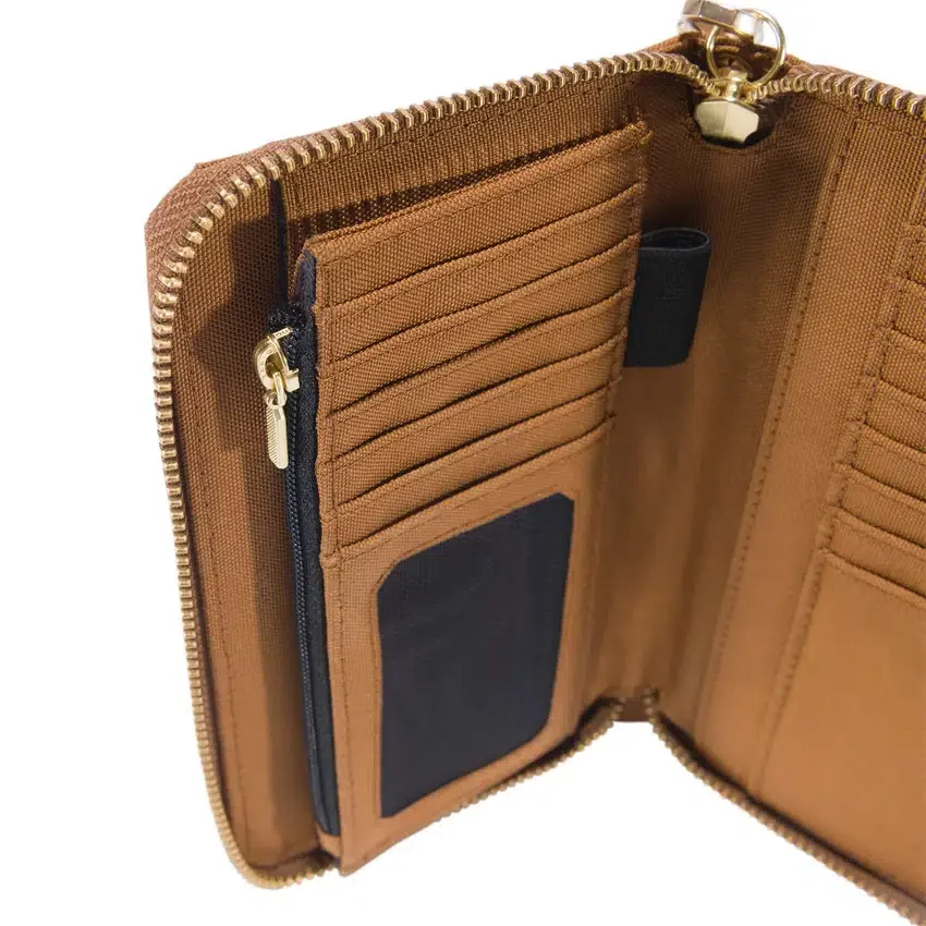 Naylon Duck Düz Açılan Clutch Cüzdan