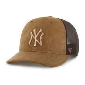 New York Yankees '47 Boyalı Trucker Gevşek Kesim
