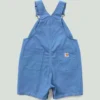 Çocuk Geniş Kesim Kanvas Şortlu Tulum (Bebek/Küçük Çocuk)