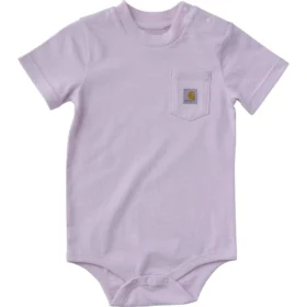 Çocuk Kısa Kolluklu Cepli Bodysuit (Bebek)