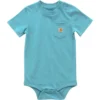 Çocuk Kısa Kolluklu Cepli Bodysuit (Bebek)